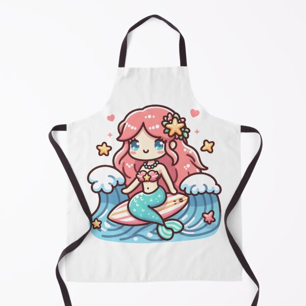 Item preview, Kawaii Mermaid: Starfish Necklace designed and sold by CanvasCutie.
