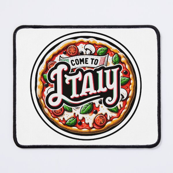 Item preview, Vintage Italy Travel Sticker – Retro Pizza Tourism Design designed and sold by pod24.