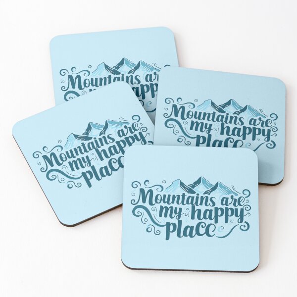 Item preview, Mountains Are My Happy Place designed and sold by SweetClicks123.