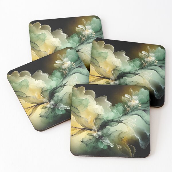 Item preview, Green, Yellow, and Black Whispers  designed and sold by CardsStudio.