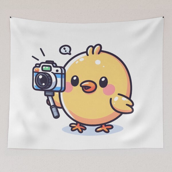 Item preview, Kawaii Chick: A Camera designed and sold by CanvasCutie.