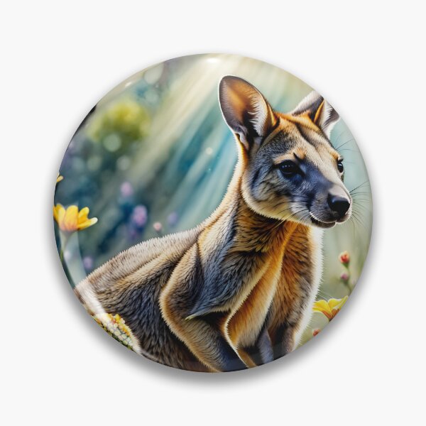 Item preview, Springtime wallaby designed and sold by Lilsilverfish.