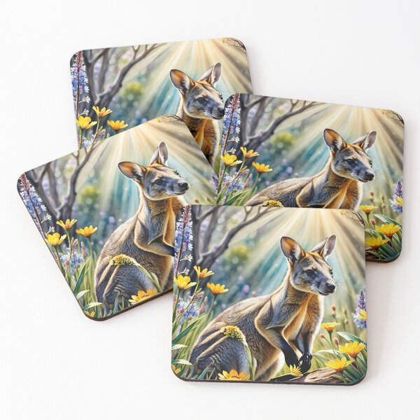 Item preview, Springtime wallaby designed and sold by Lilsilverfish.
