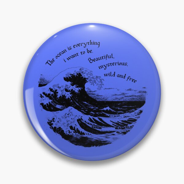 Item preview, The ocean is everything i want to be (Black) designed and sold by esotericimagery.