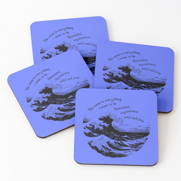 Item preview, The ocean is everything i want to be (Black) designed and sold by esotericimagery.