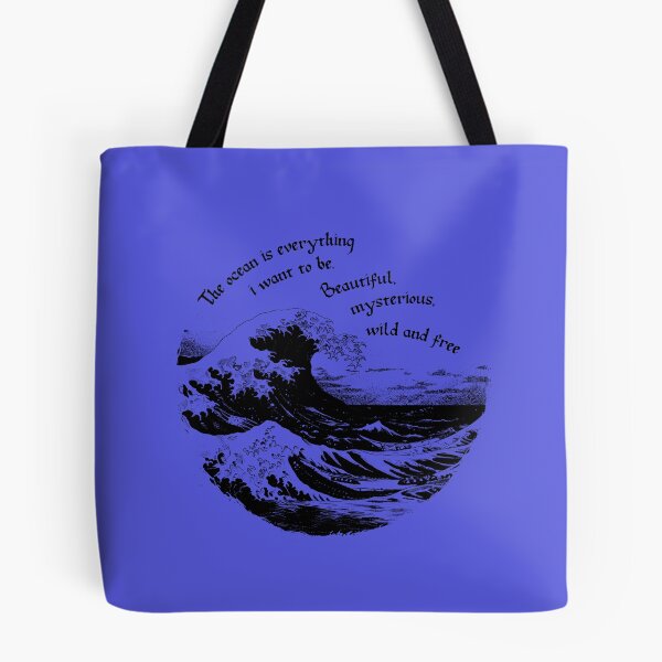 Item preview, The ocean is everything i want to be (Black) designed and sold by esotericimagery.