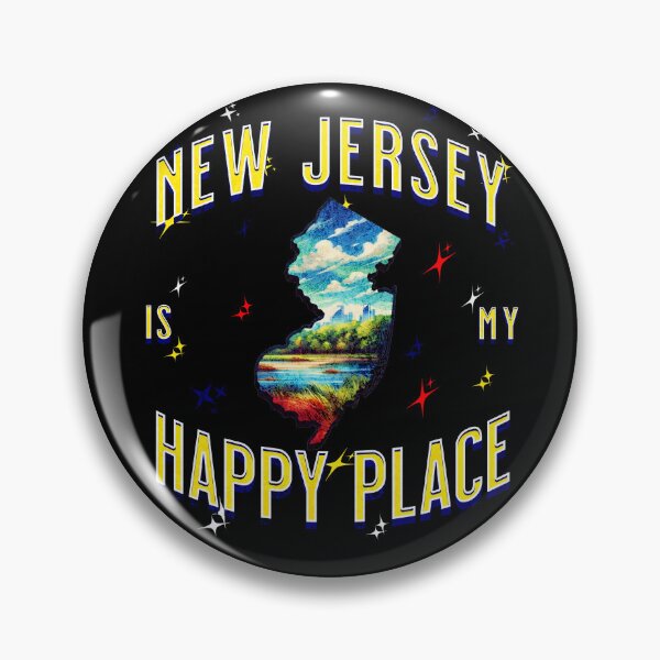 Item preview, New Jersey is my Happy Place designed and sold by Vindbult.