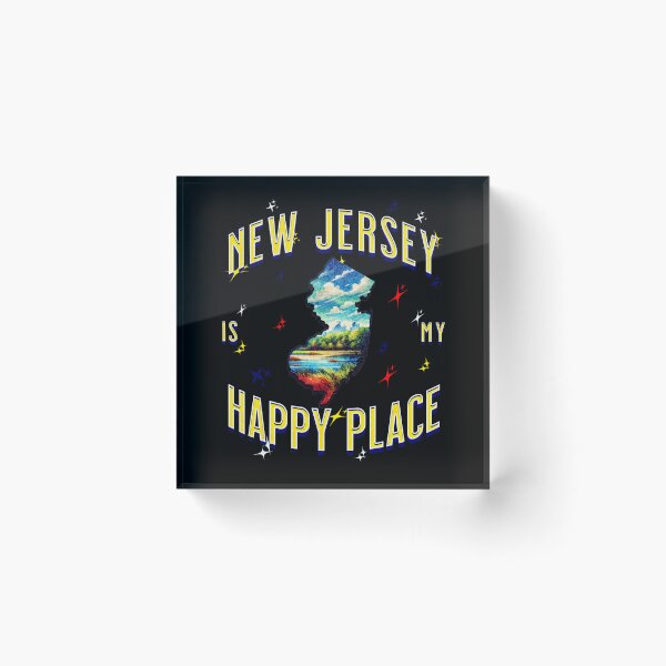 Item preview, New Jersey is my Happy Place designed and sold by Vindbult.
