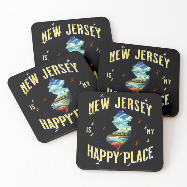 Item preview, New Jersey is my Happy Place designed and sold by Vindbult.