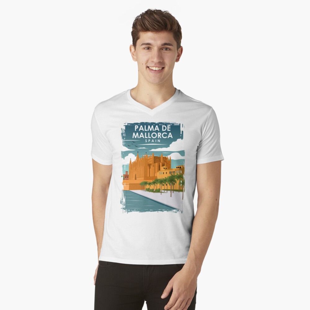 Item preview, V-Neck T-Shirt designed and sold by jornvanhezik.