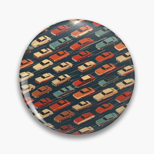 Item preview, Vintage Car Pattern designed and sold by RR-Arts.