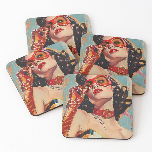 Item preview, Sequin-Studded Stunner Stops Skulduggery designed and sold by Retro Type.