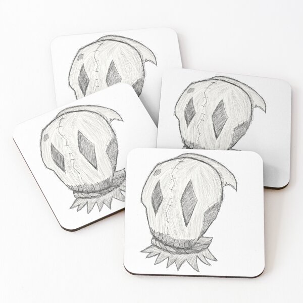 Item preview, Ancient Magical Scribble Scarecrow (monochrome) designed and sold by AnzullicArts.