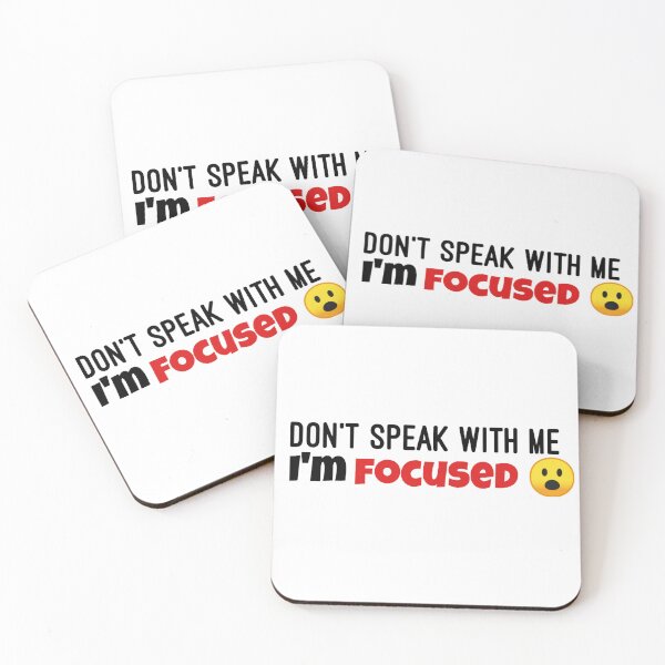 Item preview, Don't Speak With Me I am focused nice designed and sold by Alhendy Store.