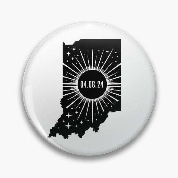 Item preview, Total Solar Eclipse 2024 - Indiana designed and sold by humnoo.