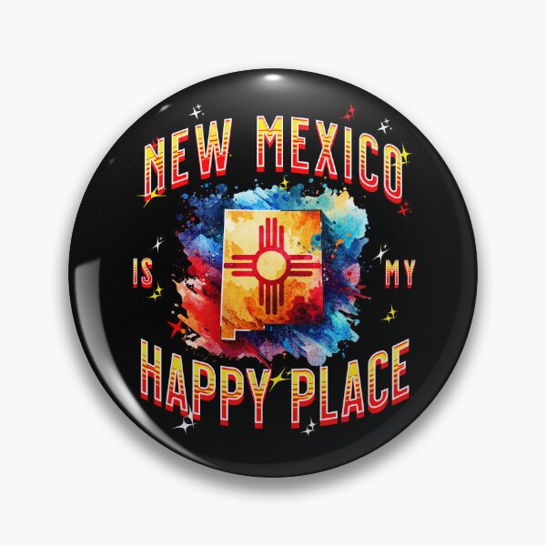 Item preview, New Mexico is my Happy Place designed and sold by Vindbult.