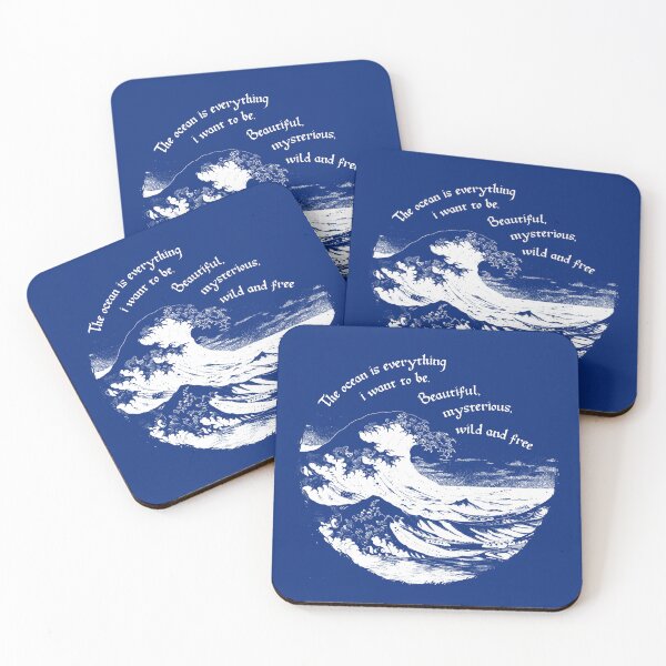 Item preview, The ocean is everything i want to be (White) designed and sold by esotericimagery.