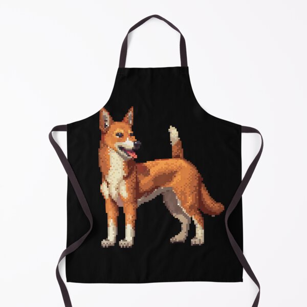 Item preview, 16-bit Pixel Art Canaan Dog designed and sold by CUTEDOGGIEZ.
