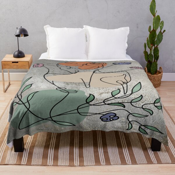Item preview, Abstract home decorating minimalist female line art wall poster designed and sold by jayne0524.