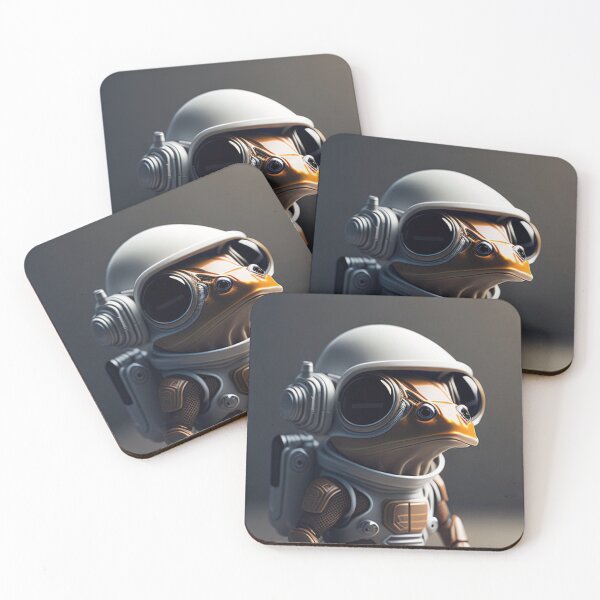 Item preview, Mini astronaut animal, cute, kids, cool, children, cyber, frog designed and sold by Cyber Kids.