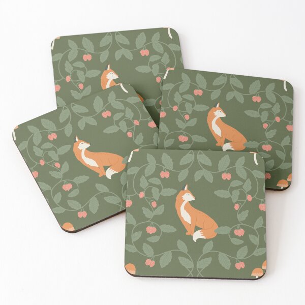 Item preview, Fox in a Berry Patch designed and sold by latheandquill.