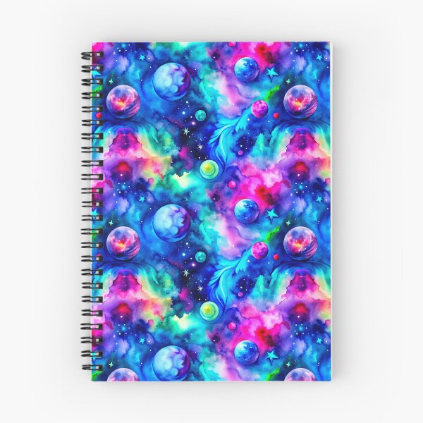 Item preview, Incredibly colorful space - pattern designed and sold by MariInk.
