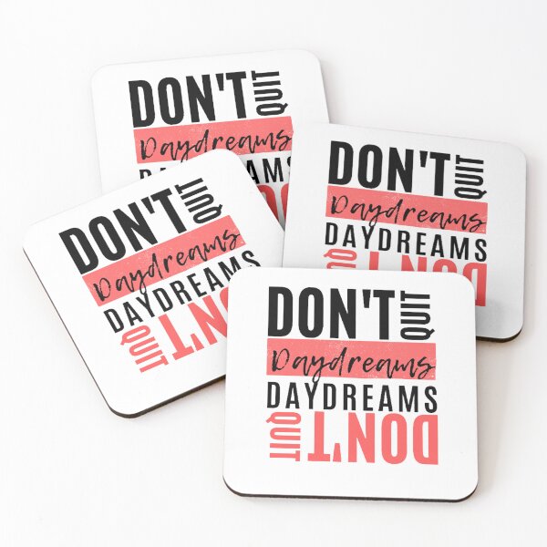 Item preview, Don't Quit Your Daydreams  Positive Aesthetic  Gift for Friend, Inspirational Quote designed and sold by Vignola7.