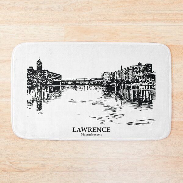 Item preview, Lawrence - Massachusetts designed and sold by Lakeric Cityscapes.