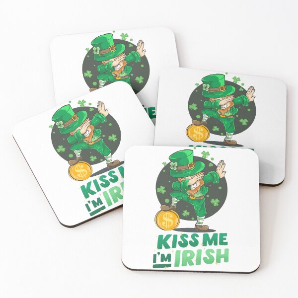 Item preview, Kiss my i'm IRISH - leprechaun's dabb designed and sold by Weknes.