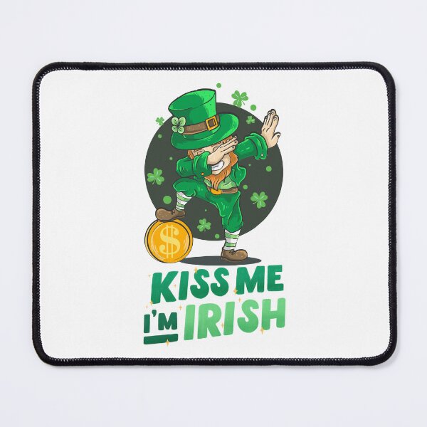 Item preview, Kiss my i'm IRISH - leprechaun's dabb designed and sold by Weknes.