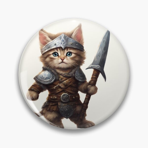 Item preview, Mischief, the Viking kitten.   designed and sold by Lhdigitaldesign.