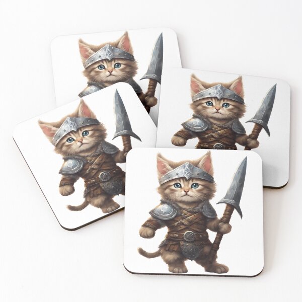 Item preview, Mischief, the Viking kitten.   designed and sold by Lhdigitaldesign.