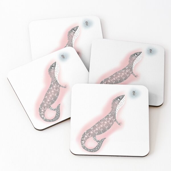 Item preview, Lady salamander accompanied by a fly designed and sold by Angela95P.