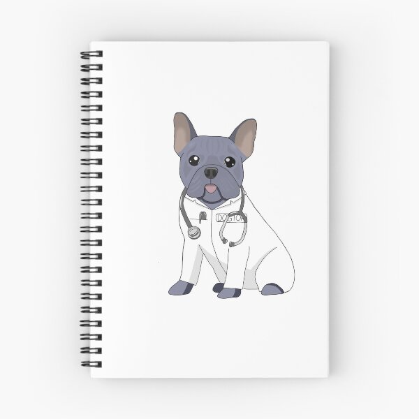 Item preview, Doctor Blue French Bulldog designed and sold by KobiusDesigns.