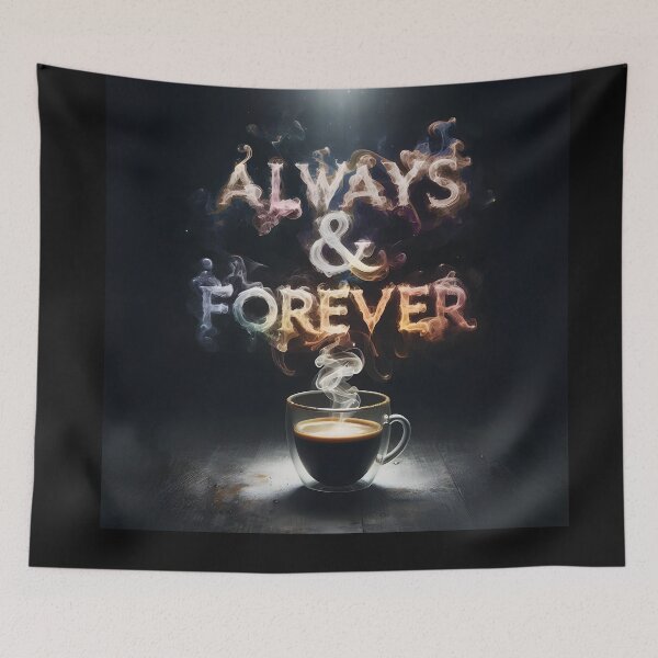 Item preview, Coffee Always and Forever ,coffee,addicted,coffe lover designed and sold by FINALSHOP1.