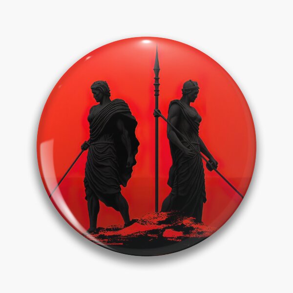 Item preview, Castor and Pollux | Red minimalism designed and sold by ComicsFactory.