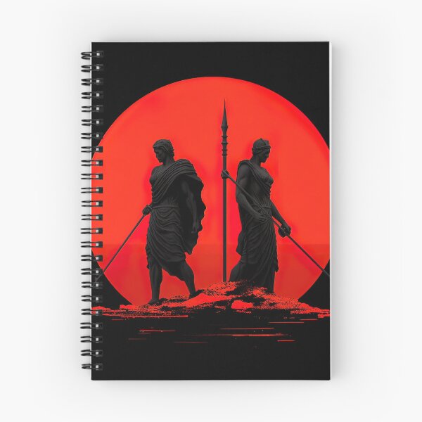 Item preview, Castor and Pollux | Red minimalism designed and sold by ComicsFactory.