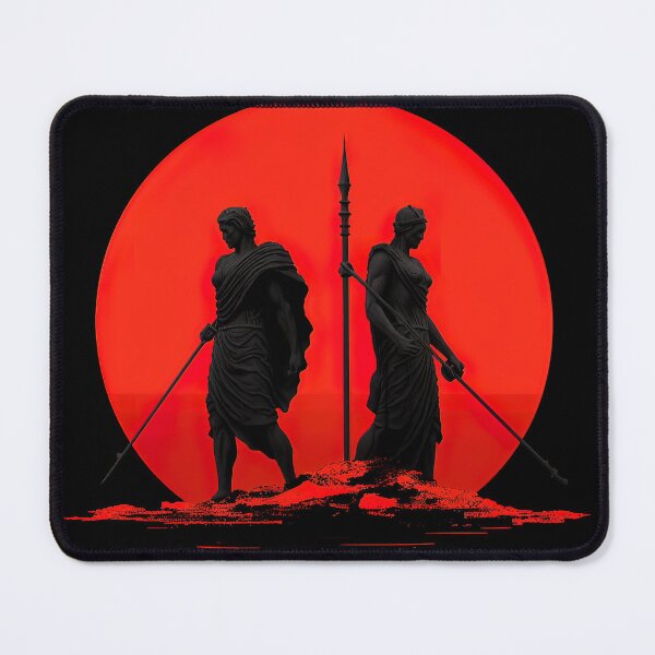 Item preview, Castor and Pollux | Red minimalism designed and sold by ComicsFactory.