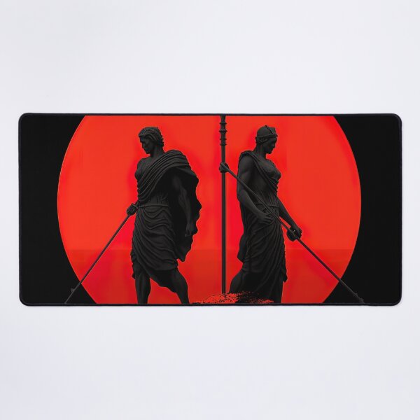 Item preview, Castor and Pollux | Red minimalism designed and sold by ComicsFactory.