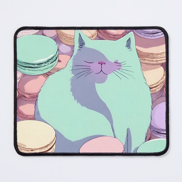Item preview, Cat-aron, a cat with French macarons designed and sold by VickyJo111.