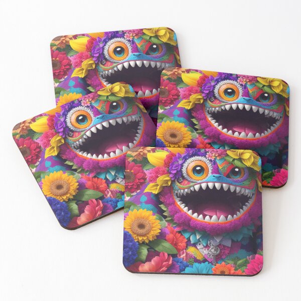Item preview, Flowers Mosters, fun, kids, cute, colorful, cool, cute, nature designed and sold by Cyber Kids.