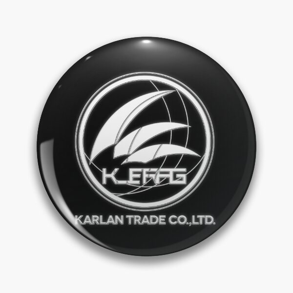Aperçu de l'œuvre Arknights Emblême de Karlan Trade créée et vendue par SkyPouikPouik.