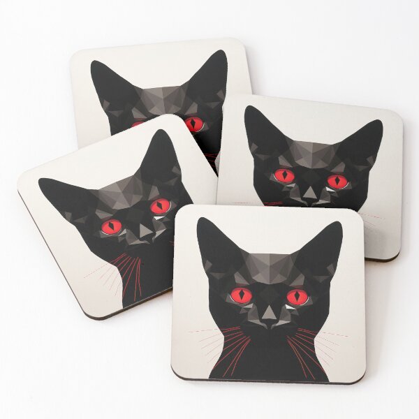 Item preview,  Cat | Red minimalism designed and sold by ComicsFactory.