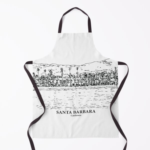 Item preview, Santa Barbara - California designed and sold by Lakeric Cityscapes.