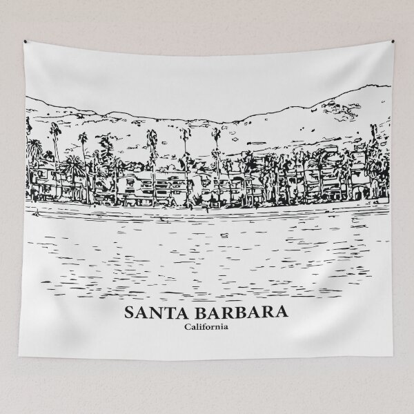 Item preview, Santa Barbara - California designed and sold by Lakeric.