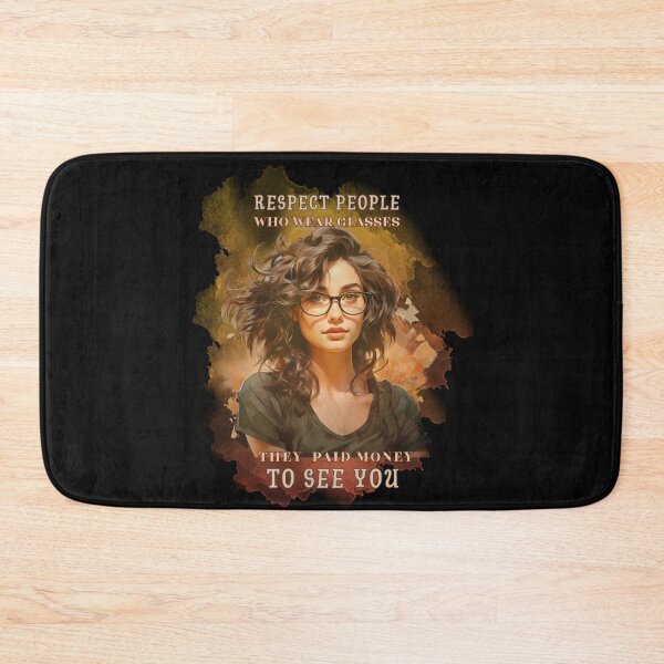 Item preview, Respect people who wear glasses designed and sold by MilkyForest.