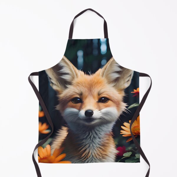 Item preview, Cute Flower Fennec Fox designed and sold by TheArtOfPat.