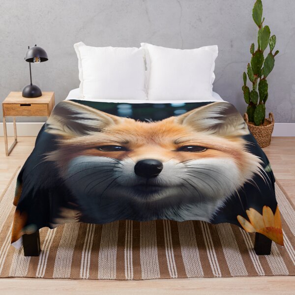 Item preview, Cute Flower Fennec Fox designed and sold by TheArtOfPat.
