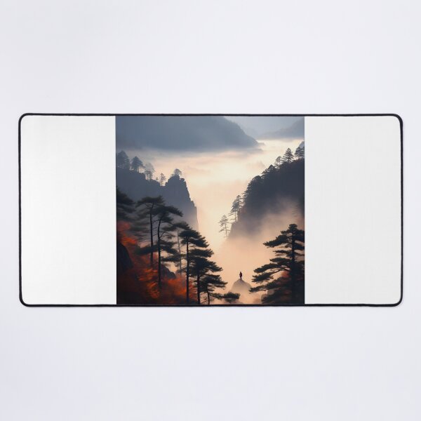 Item preview, Hiking in Solitude: A Misty Autumn Adventure designed and sold by Shirtastically.