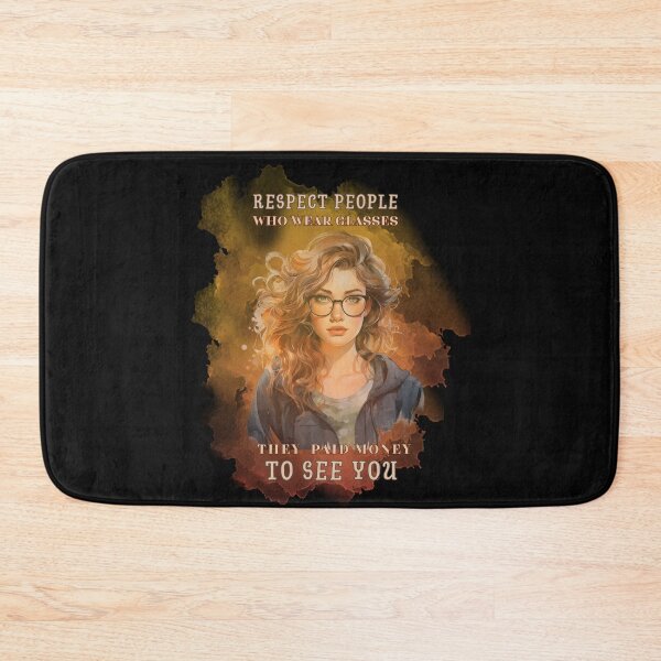 Item preview, Respect people who wear glasses designed and sold by MilkyForest.